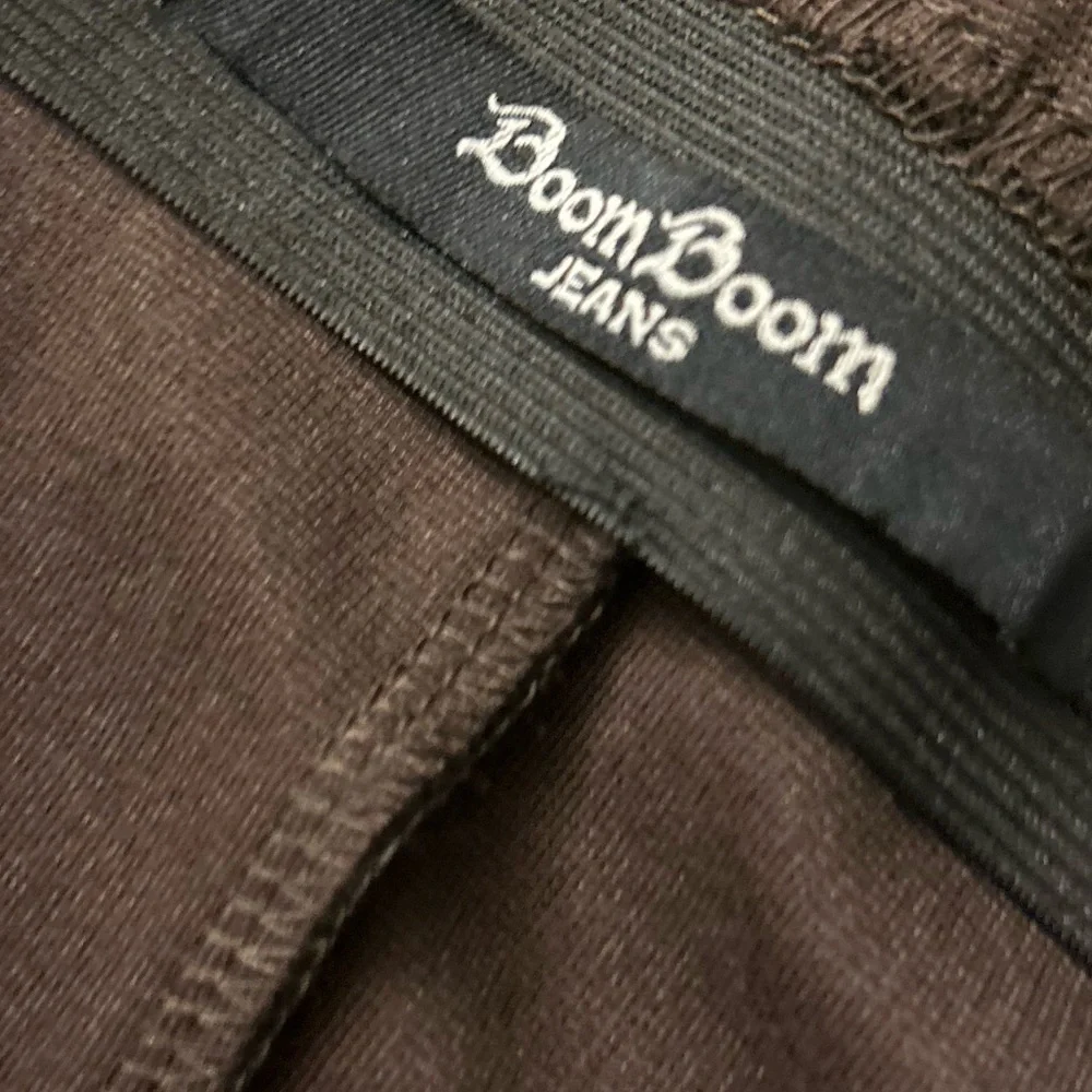 Boom Boom faux suede like Pencil Skirt split small brown warehouse buyout
